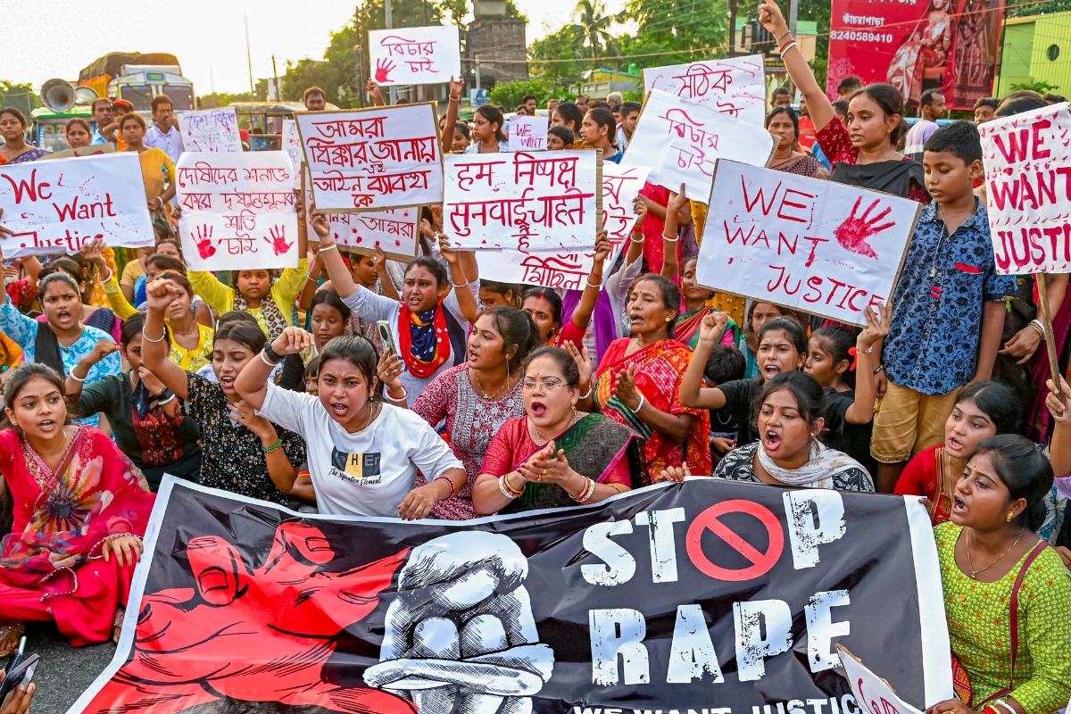 TMC Students’ Union Protests In Kolkata Colleges Demanding Capital Punishment For Rapists