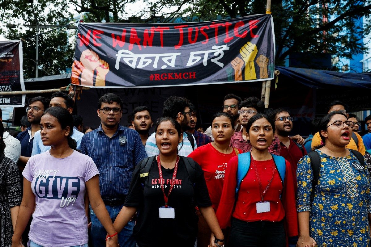 ‘Reclaim The Night’: Women Take To The Streets In Massive Midnight Protest Against Kolkata Doctor’s Rape-Murder