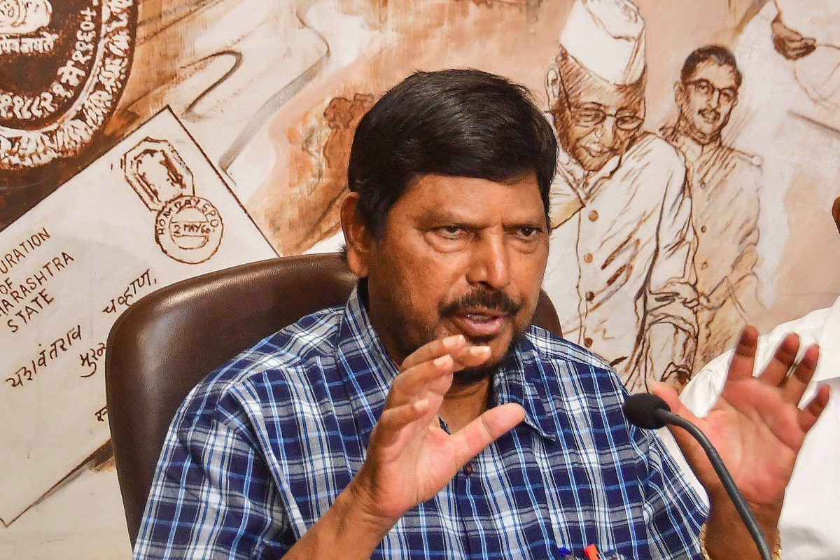 J&K Statehood May Be Restored In October: MoS Ramdas Athawale