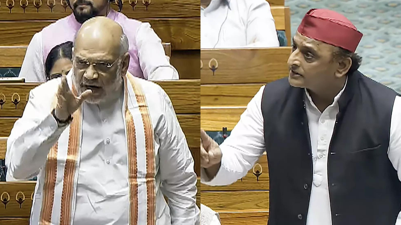 ‘Speaker’s powers under threat’: Akhilesh in LS; Amit Shah responds