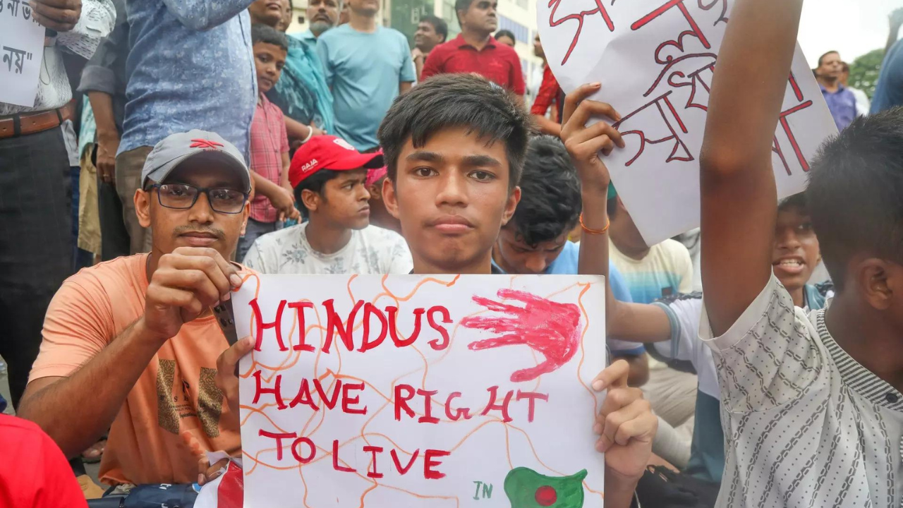 ‘Bangladesh Hindus getting calls to cough up protection money or leave country’