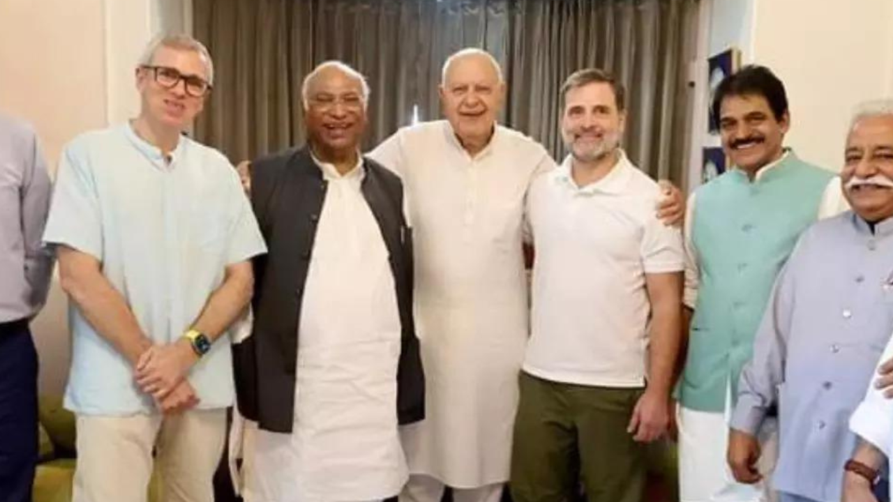 ‘Friendly fight on …’: Congress-National Conference strike seat-sharing deal for J&K polls