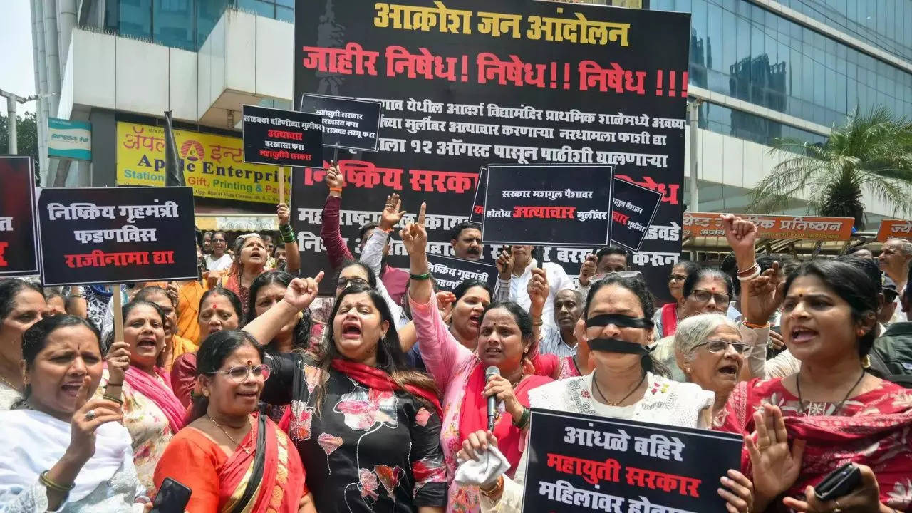 Minister says 15-day footage of Badlapur school missing