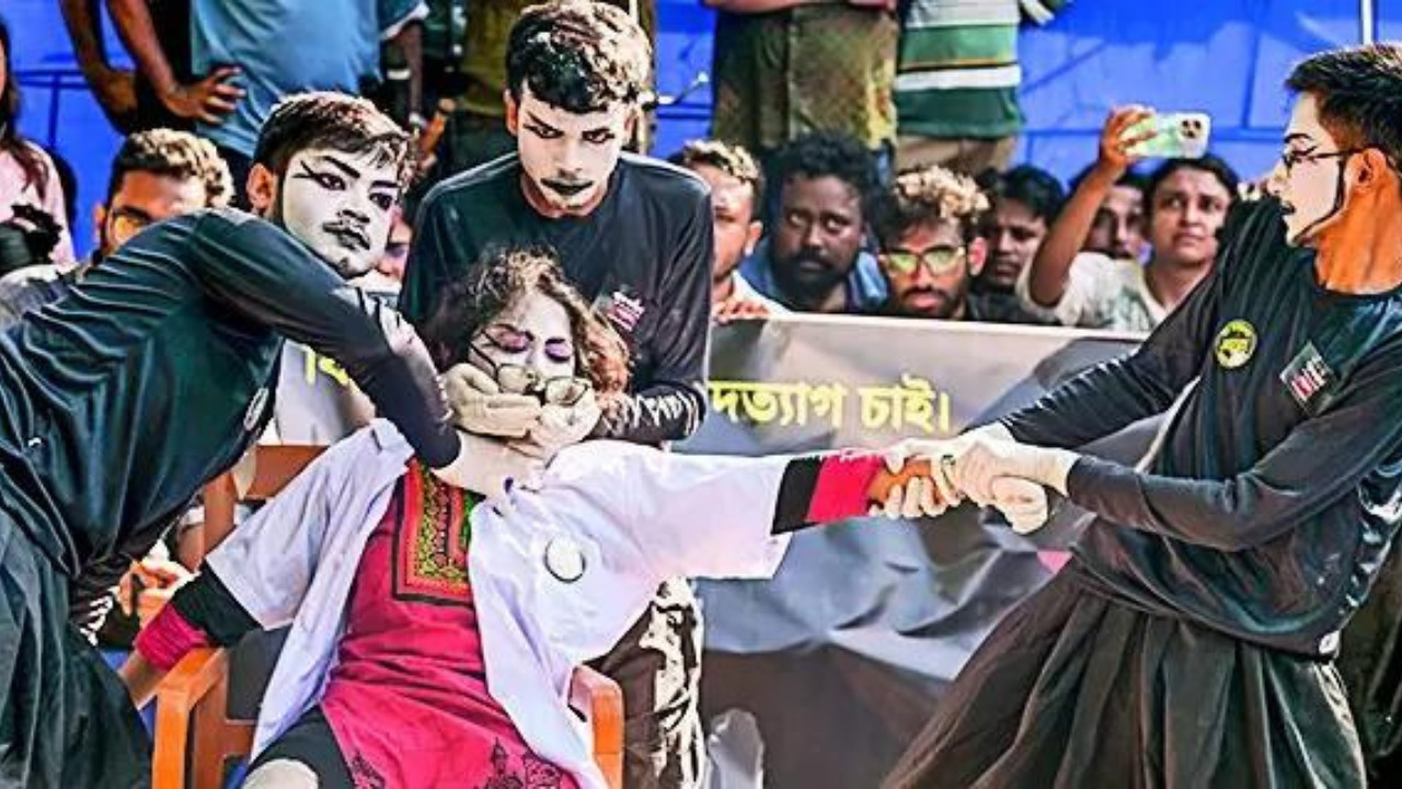 BJP, TMC supporters square off during Bengal bandh over doctor rape-murder