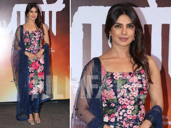 Pics: Priyanka Chopra Jonas stuns at the trailer launch of Paani