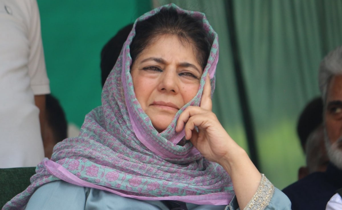 Won’t Contest J&K Elections, Says Mehbooba Mufti, Explains Reason