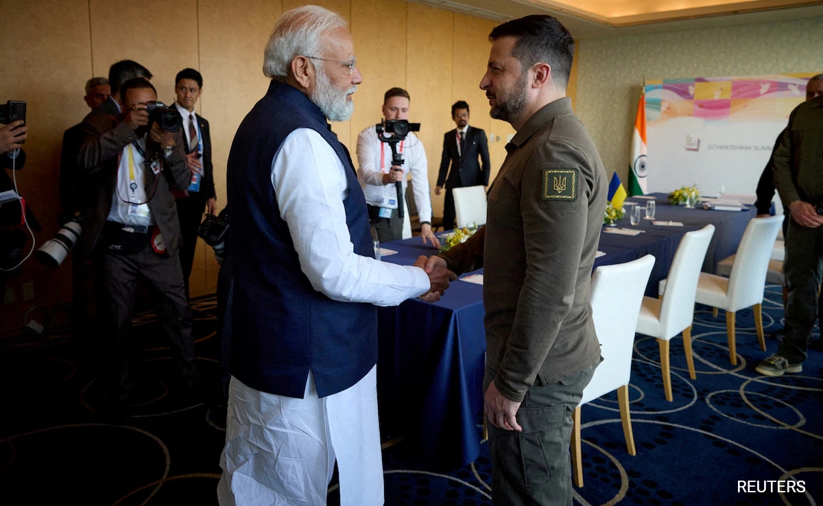 PM Modi Arrives In Ukraine, Expected To Discuss Russia War With Zelensky