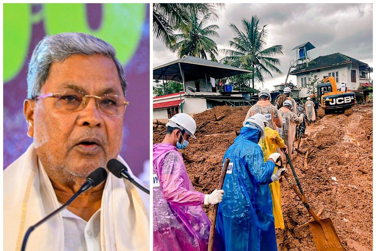 Karnataka Will Construct 100 Houses For Landslide Victims In Wayanad: Siddaramaiah