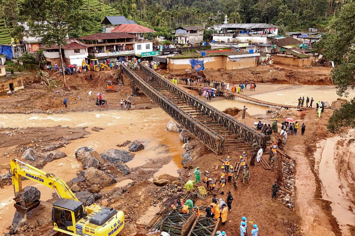 Wayanad Landslides: Army Constructs 190-ft-Long Bailey Bridge, Death Toll Touches 291 As Rescue Ops Resume | Updates