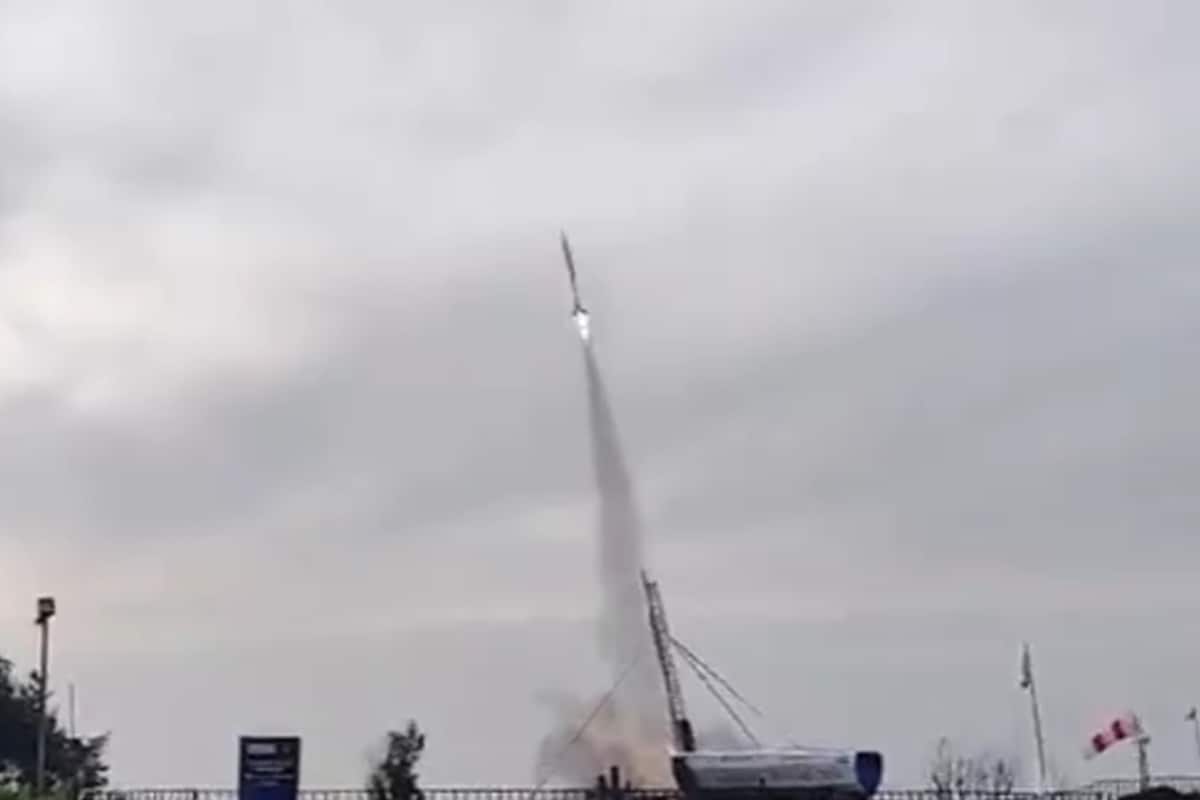 India Launches Its First Reusable Hybrid Rocket ‘RHUMI-1’ To Collect Data On Global Warming, Climate Change
