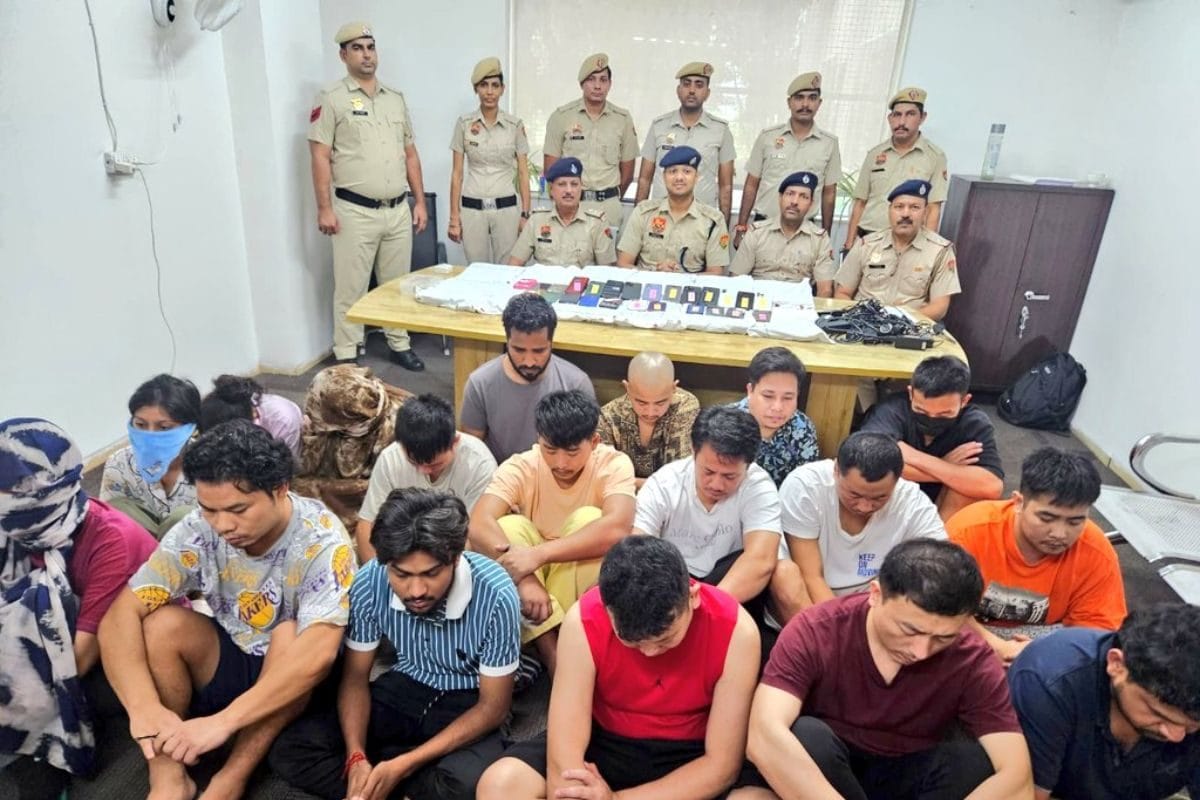 20 Held for Running Fake Call Centre at Gurugram Flat, Converting Fraudulent Gains into Cryptocurrency