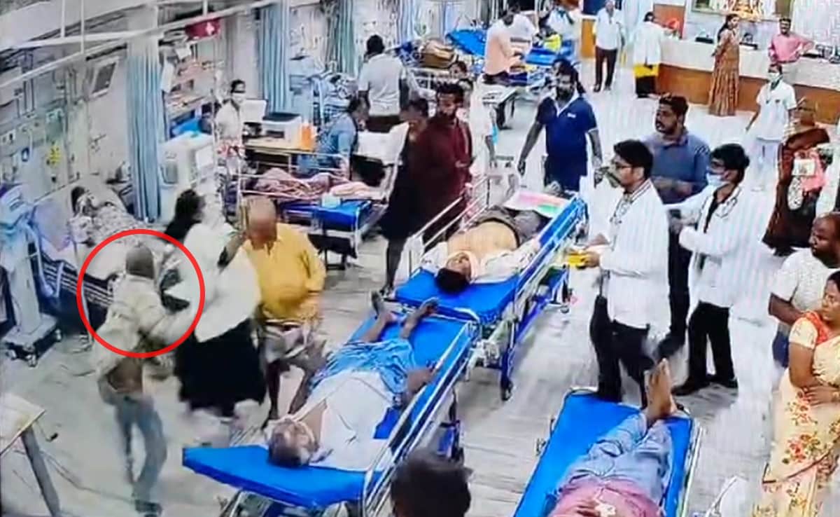 Video: Patient Grabs Woman Doctor By Hair, Bangs Head At Andhra Hospital