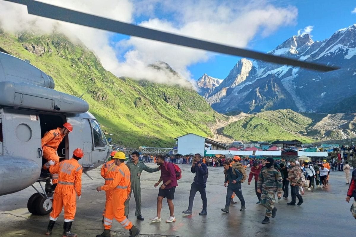 U’khand: Operation To Rescue Stranded Kedarnath Pilgrims Enters Third Day; Over 10,500 Evacuated