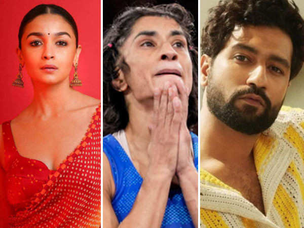 Bollywood stars react to Vinesh Phogats disqualification from Paris Olympics