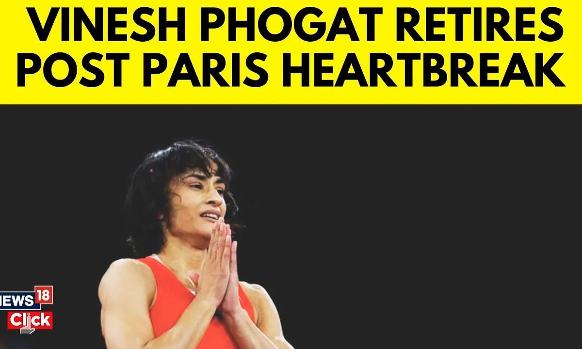 Indian Wrestler Vinesh Phogat Retires After Olympic Disqualification