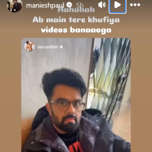 Sunny Sanskari Ki Tulsi Kumari: Varun Dhawan secretly records Maniesh Paul ahead of Udaipur schedule; latter promises to take revenge with his ‘Khufiya videos’