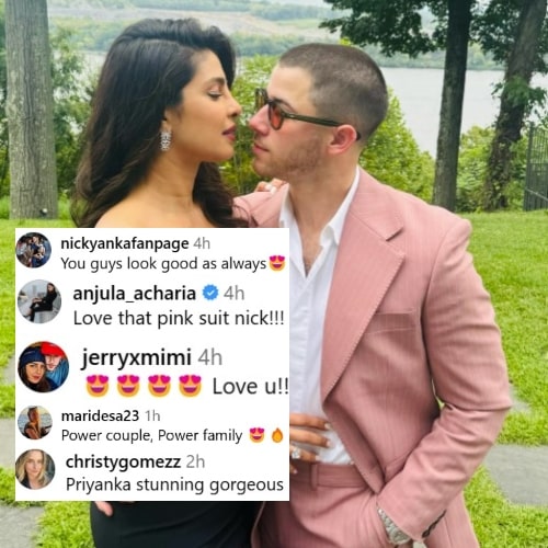 Priyanka Chopra and Nick Jonas set internet on fire with their chemistry as they attend family wedding; Joe, Franklin and Denise Jonas join: PICS