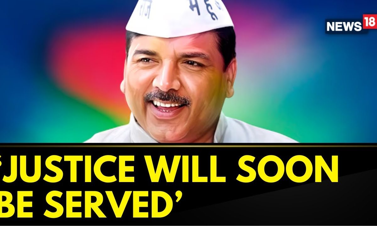 AAP MP Sanjay Singh Reacts to ED Raid At Amanatullah Khan’s Residence | English News | News18