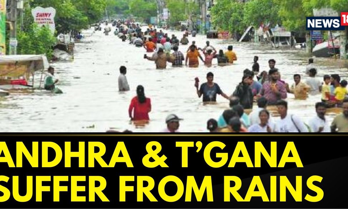 Andhra Pradesh & Telangana Rains | CMs Visit The Worst Affected Areas In Respective States | News18