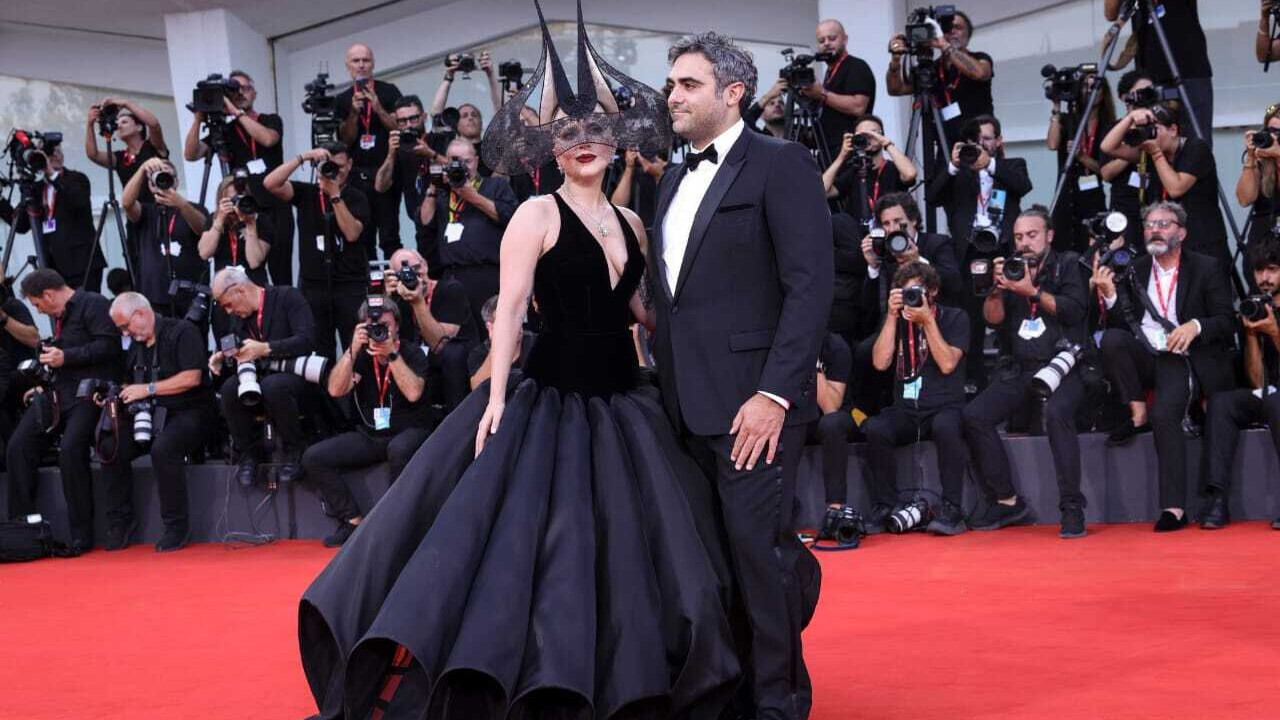 Lady Gaga Stuns On Joker: Folie à Deux Red Carpet At Venice Film Festival With Statement Headpiece