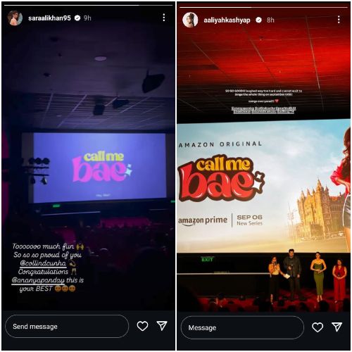 Call Me Bae: Sara Ali Khan hypes her BFF Ananya Panday’s ‘best’ performance in debut show; ‘Tooooooo much fun’