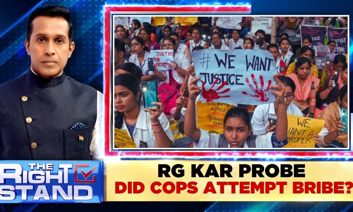 ‘Tried To Bribe Us, Rushed Her Cremation’: Kolkata Doctor’s s Kin Questions Police | The Right Stand