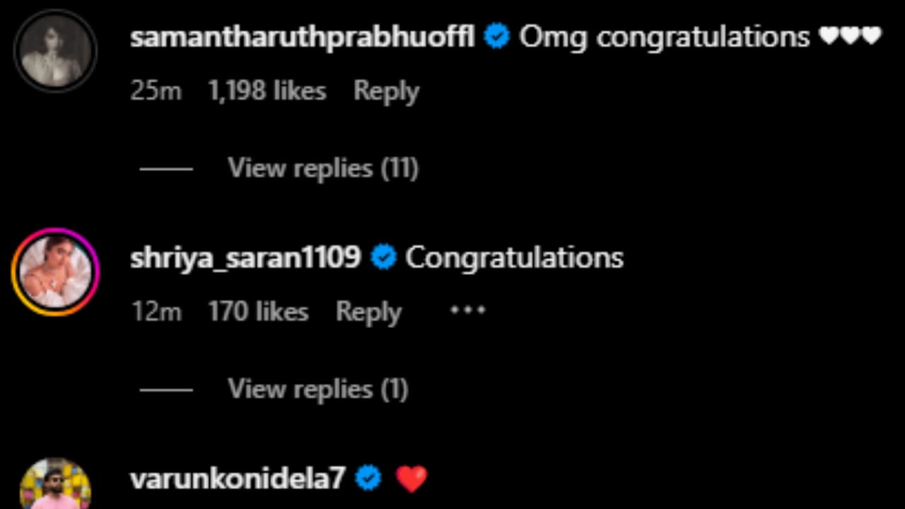 Nithiin and wife Shalini Kandukuri blessed with baby boy, actor welcomes ‘NEWEST STAR’ in family with a special pic Nithiin and wife Shalini Kandukuri blessed with baby boy, actor welcomes ‘NEWEST STAR’ in family with a special pic