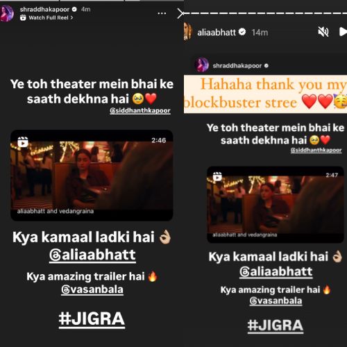Jigra x Stree 2: Alia Bhatt and Shraddha Kapoor’s social media banter over their films is pure BFF goals; Don’t miss