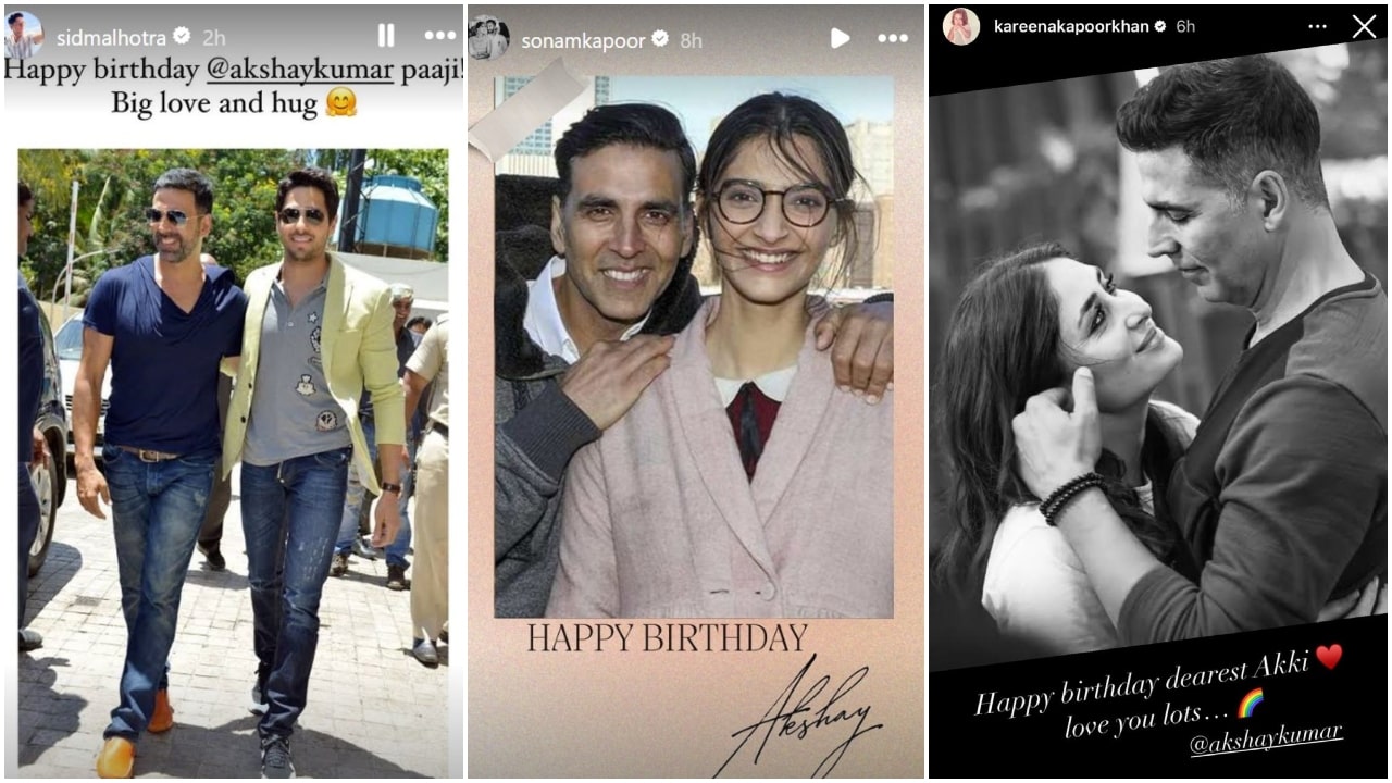 Happy Birthday Akshay Kumar: From Kareena Kapoor Khan to Sidharth Malhotra, here’s how B-town celebs wished Bhooth Bangla star
