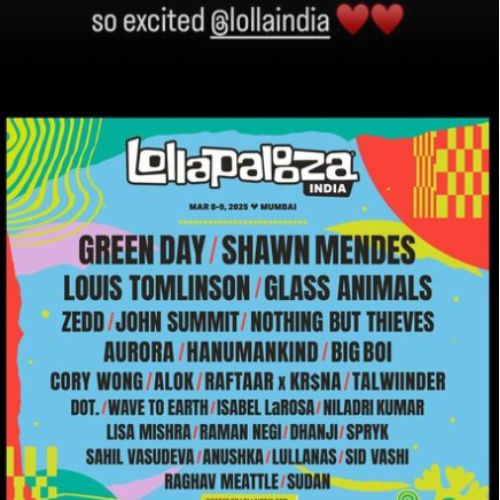 Lollapalooza India 2025 Lineup: Shawn Mendes, Green Day, Louis Tomlinson Among Top Artists Set To Perform In Mumbai Next Year