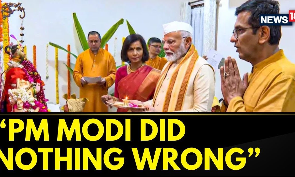 PM Modi did nothing wrong by attending Puja at CJI’s home: Mahesh Jethmalani