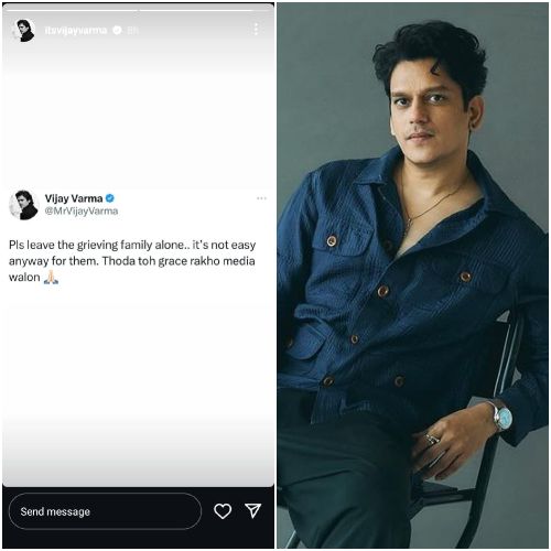 Vijay Varma requests paparazzi to leave grieving family alone amidst Malaika Arora’s father Anil Mehta’s demise; ‘Thoda toh grace rakho…’