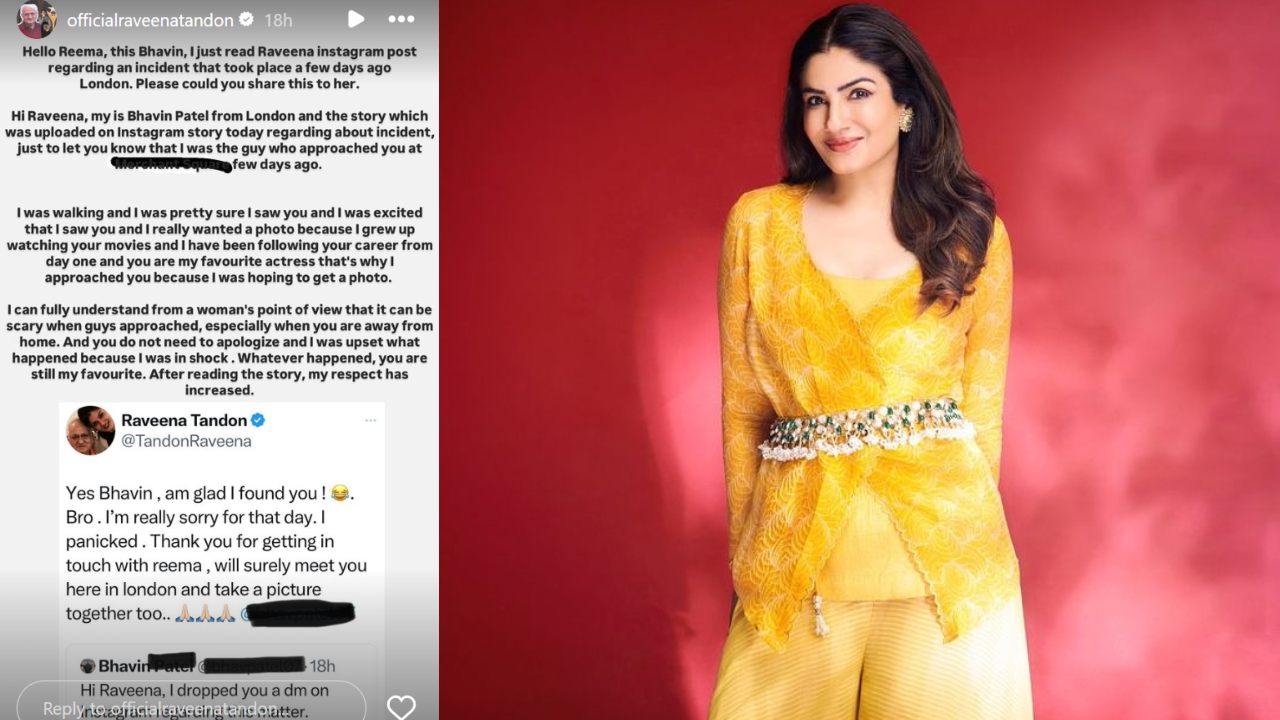 Raveena Tandon’s fan reacts after actress publicly apologizes for panicking; ‘I can fully understand from women’s point of view…’