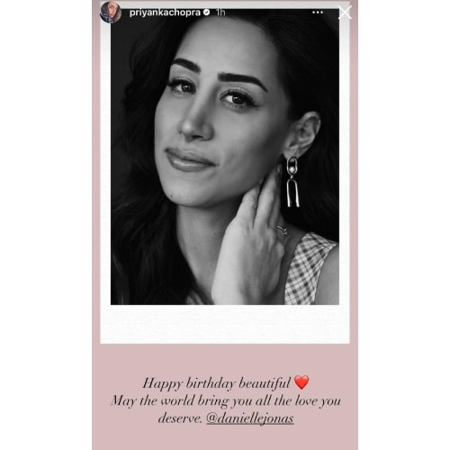 Priyanka Chopra pens heartwarming BIRTHDAY note for ‘beautiful’ sister-in-law Danielle Jonas; ‘May the world…’