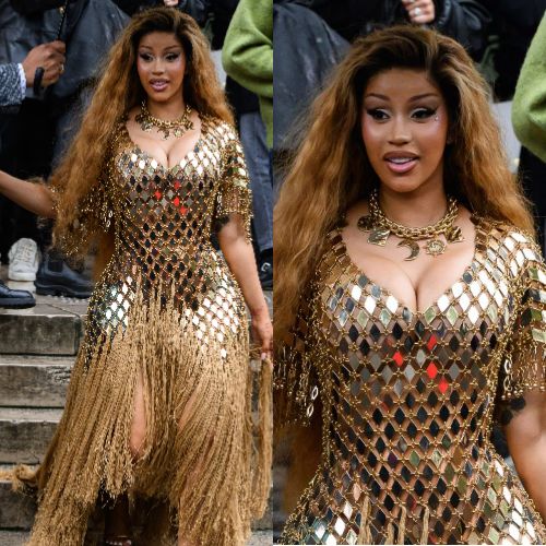 New Mom Cardi B Makes Stunning Comeback At Paris Fashion Week 2024 Less Than 20 Days After Welcoming Third Child; Here’s What She Wore