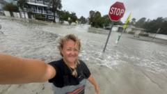 ‘I swam out of my home’ – Floridians reel from Helene
