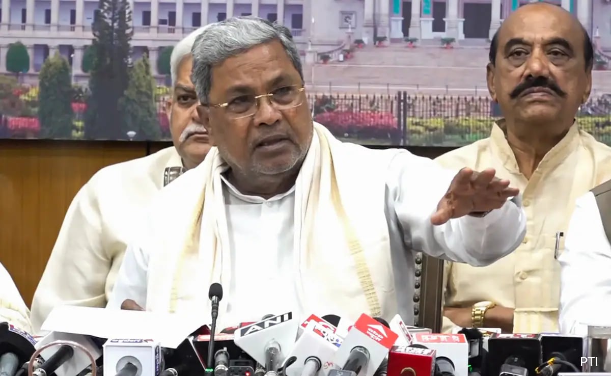 Money Laundering Case Filed Against Siddaramaiah In Land Scam-Linked Probe