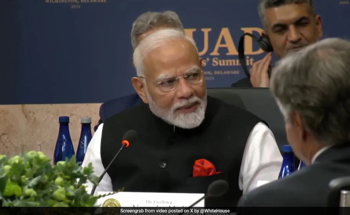 “Free, Open Indo-Pacific Is Our Shared Priority”: PM Modi At Quad Summit