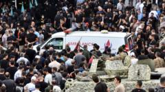 Walkie-talkie explosions spark chaos at Beirut funerals
