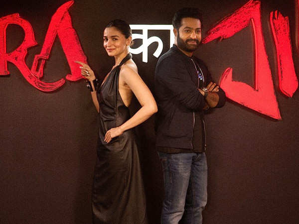 Alia Bhatt and Jr NTR reunite in Mumbai to promote Devara and Jigra