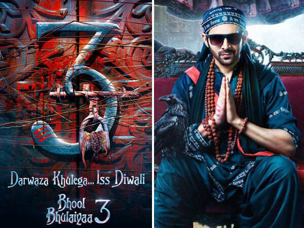 Bhool Bhulaiyaa 3: Kartik Aaryan unlocks new terror in films poster