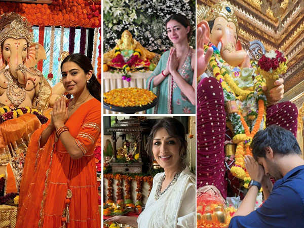 Glance through B-town celebs celebrating the festival of Ganesh Chaturthi
