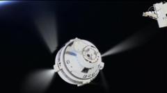 Stranded astronauts’ capsule heads home without them