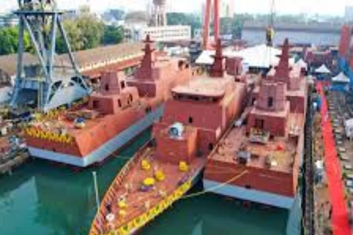 Indian Navy Launches 2 Anti-submarine Warfare Vessels In Kochi