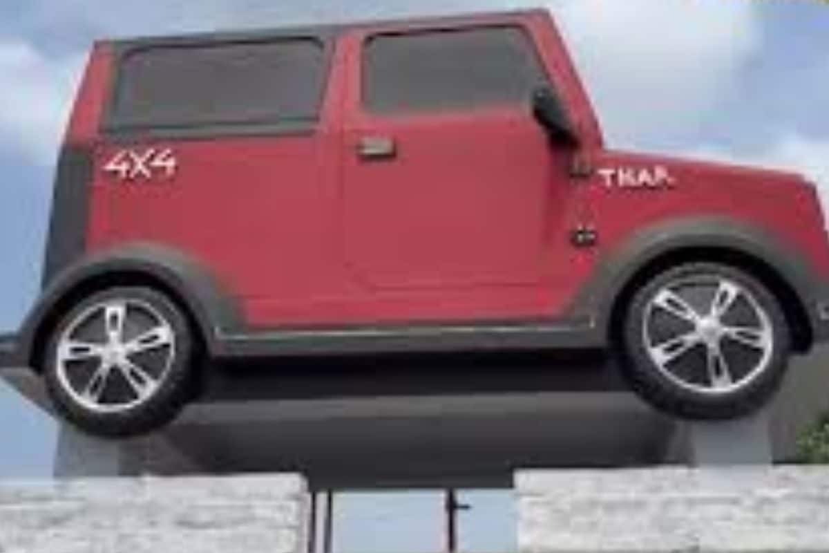 In Bengal’s Murshidabad, Man Sculpts Mahindra Thar On Rooftop