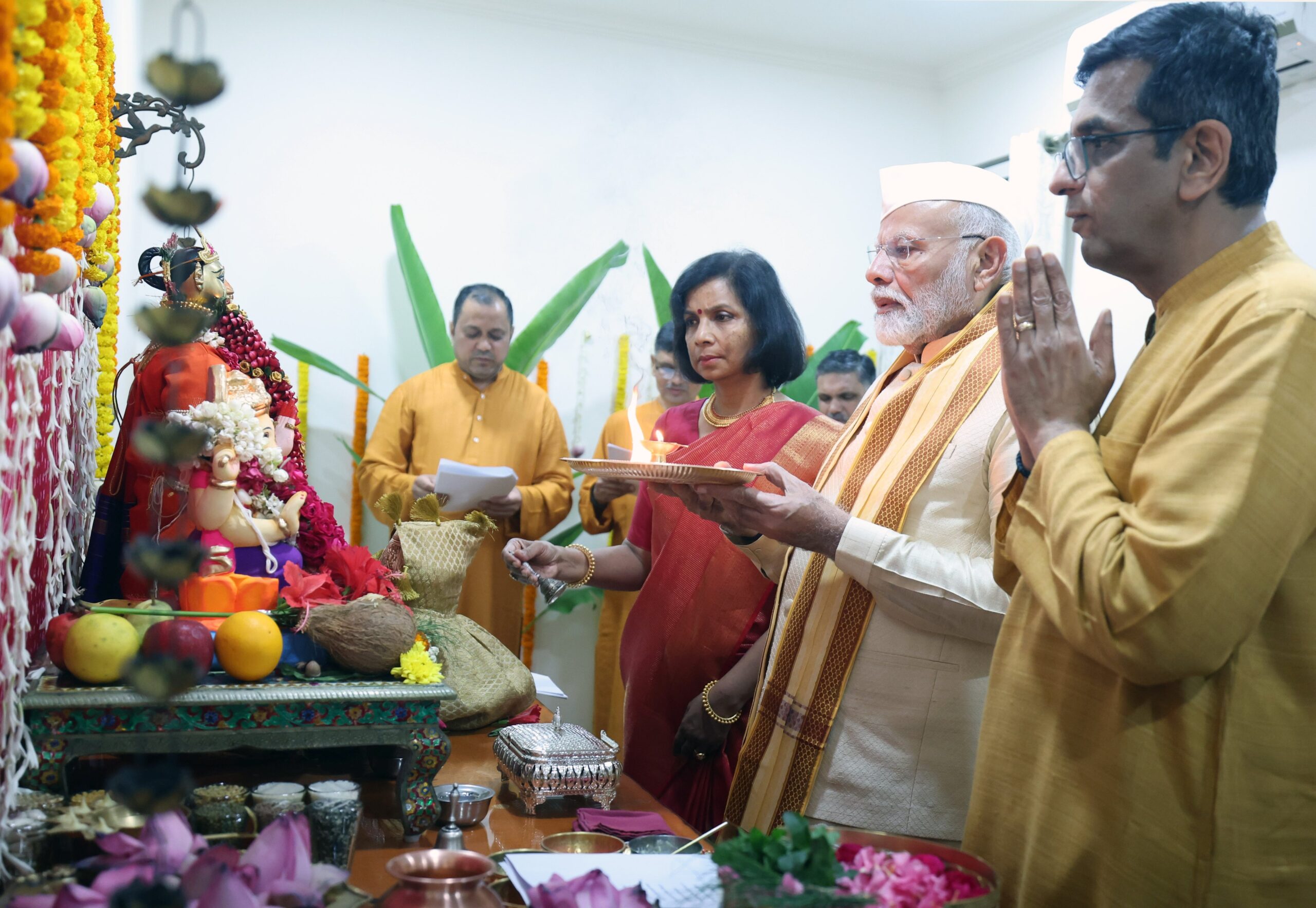 “Congress Ecosystem Is Angry”: PM On Ganesh Puja At Chief Justice Home