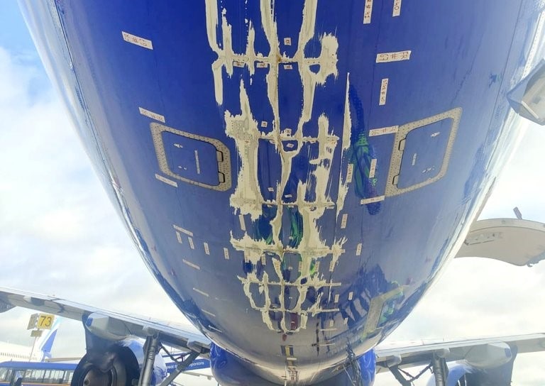 IndiGo Flight Tailstrike Leaves Huge Dent During Take-Off From Delhi Airport