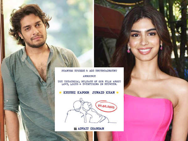 Khushi Kapoor and Junaid Khan pair up for Love Likes and Everything In Between