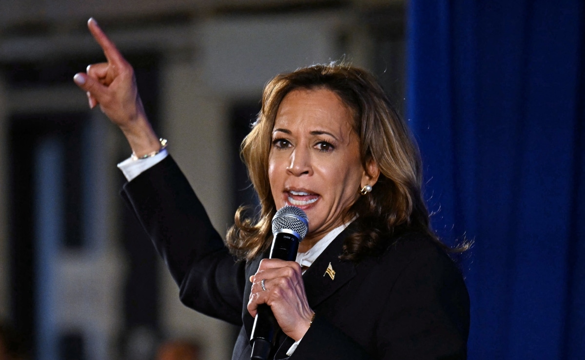 “I’m Glad He’s Safe”: Kamala Harris After Shots Fired In Trump’s Vicinity