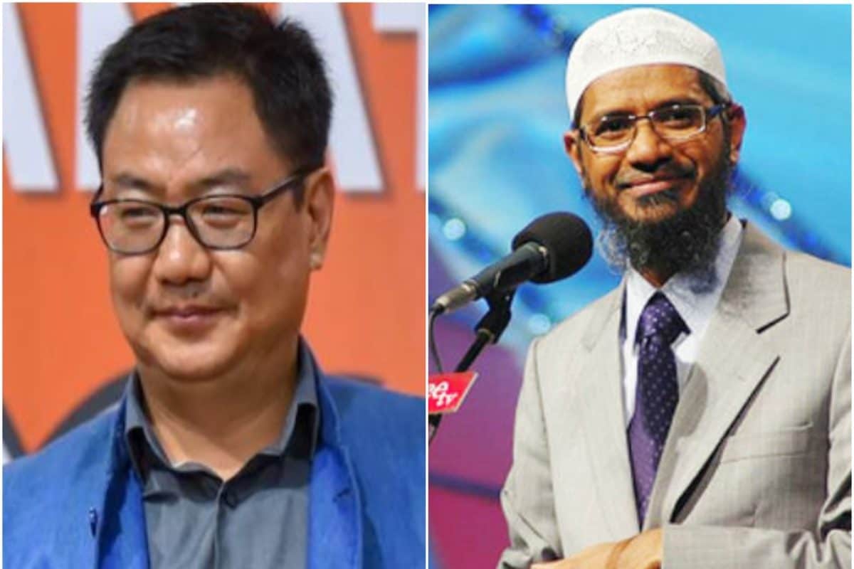 ‘Do Not Mislead Muslims’: Kiren Rijiju Schools Zakir Naik Over Call To Reject Waqf Amendment Bill